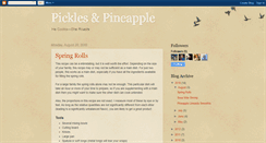 Desktop Screenshot of picklesandpineapple.com